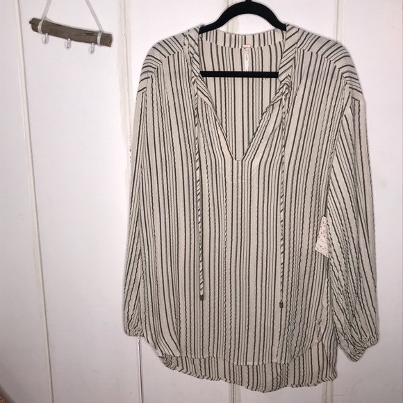 Free People Tops - Free People • striped tunic dress